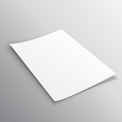 Briefpapier DIN A4 | 1-seitig